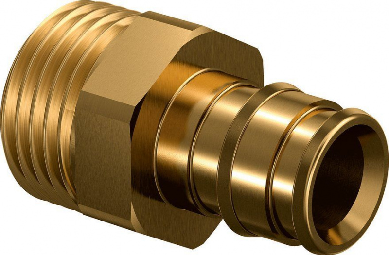 Штуцер 20-1/2" НР PEX
