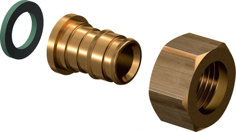 Штуцер 20-1/2" НГ PEX