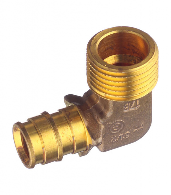 Угол 16-1/2" НР PEX